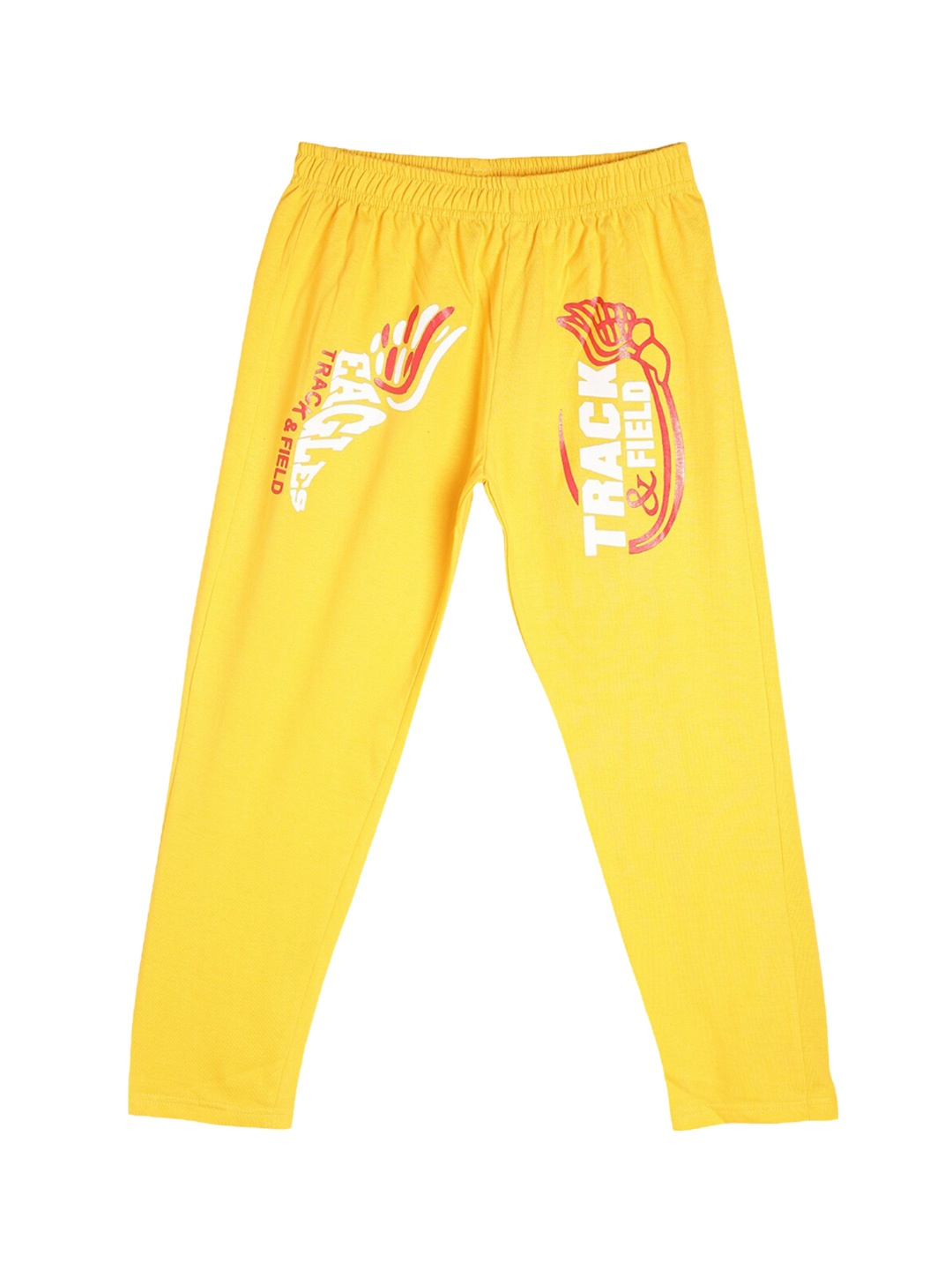 

Fashionable Kids Printed Pure Cotton Lounge Pant, Yellow