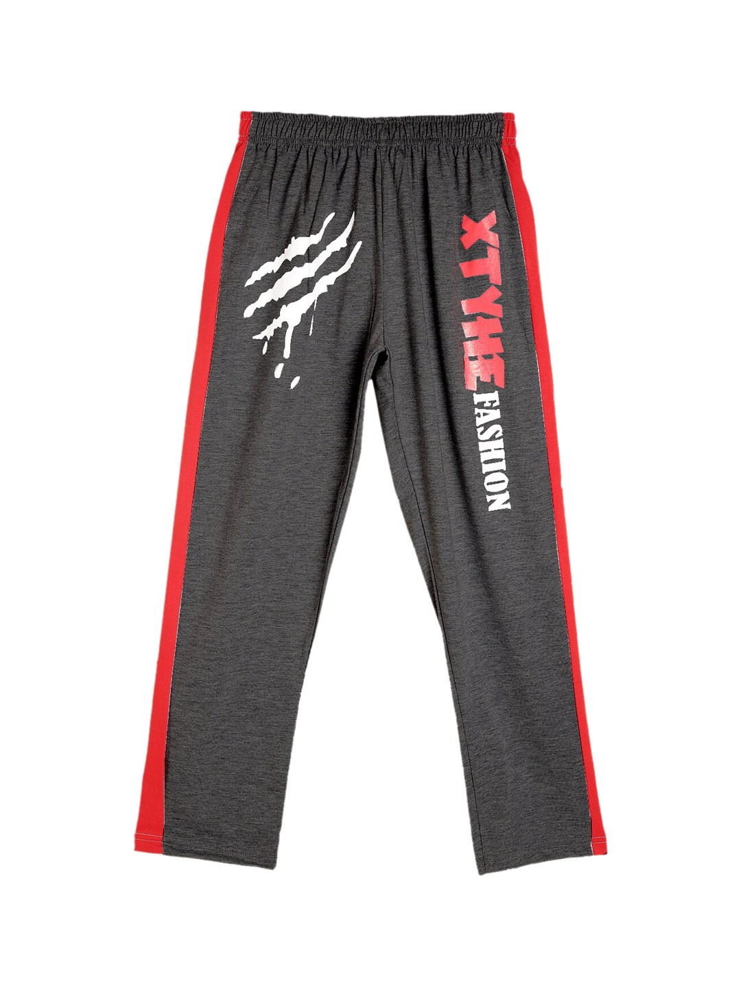 

Fashionable Kids Printed Pure Cotton Lounge Pant, Charcoal