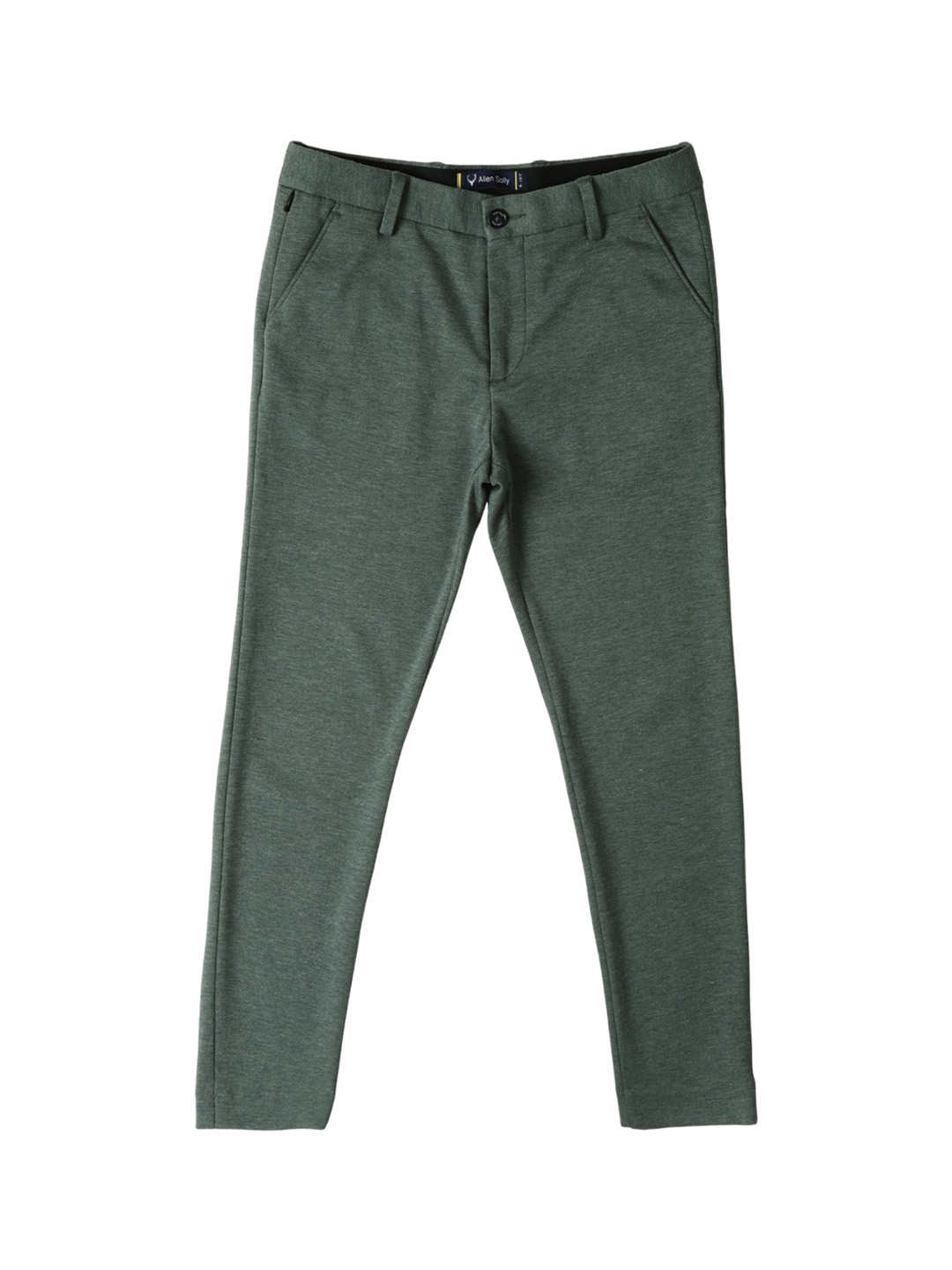 

Allen Solly Junior Boys Slim Fit Casual Trouser, Green