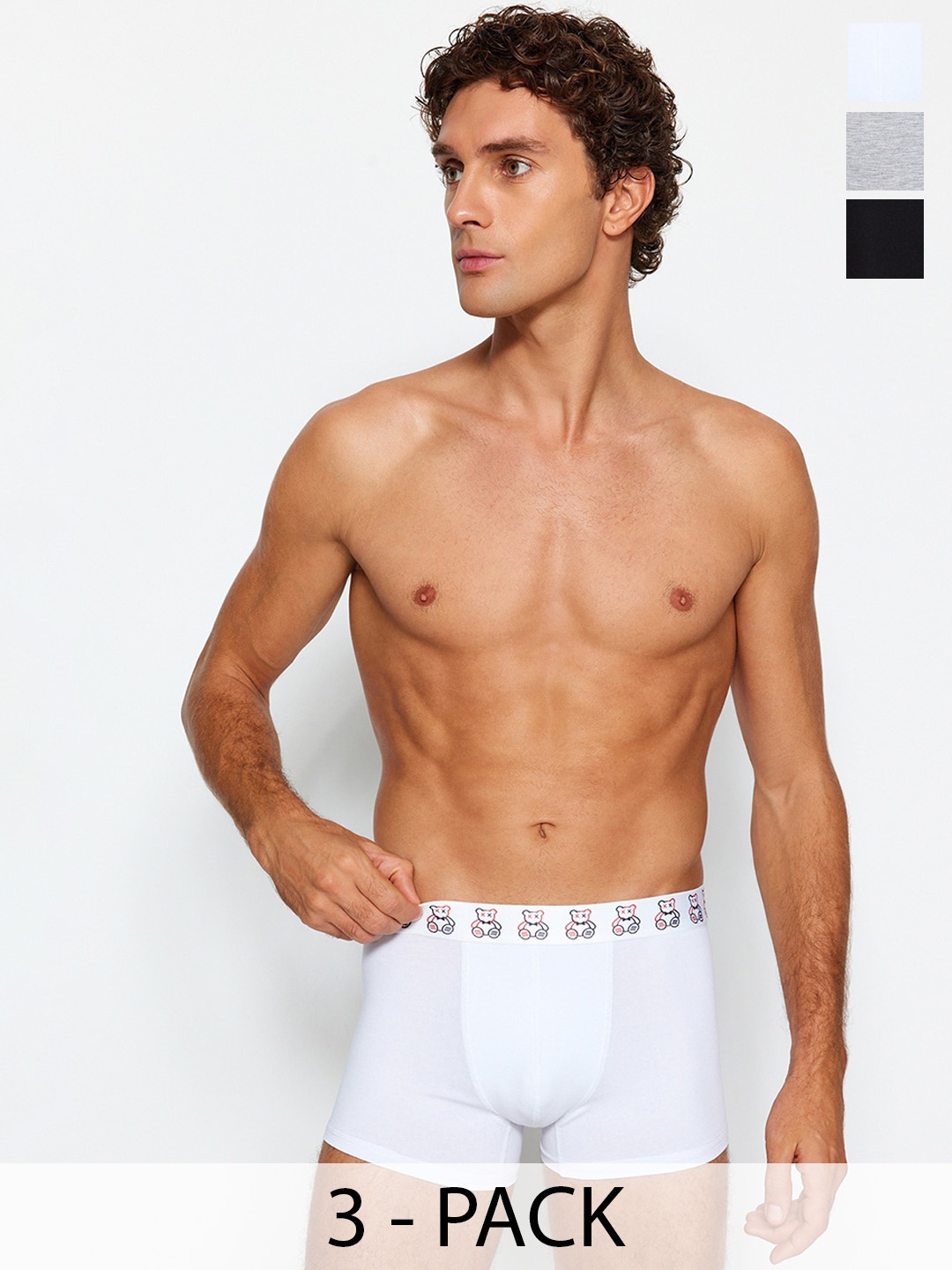 

Trendyol Pack Of 3 Trunks, White