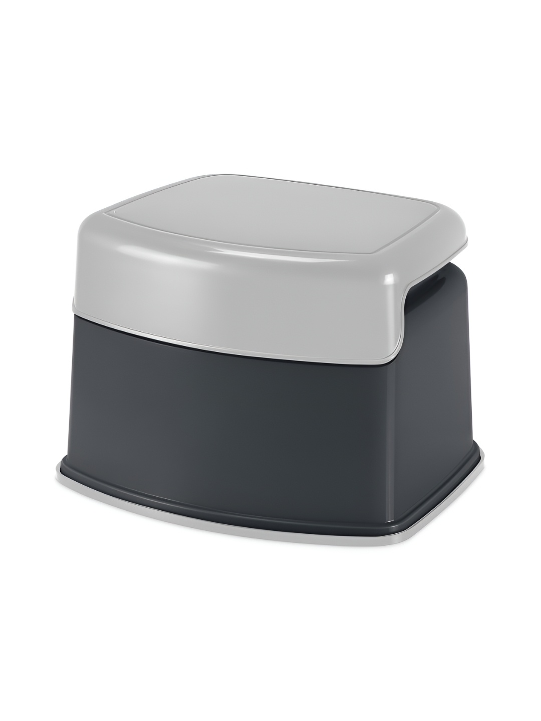 

Milton Swish Plastic Stool, Grey