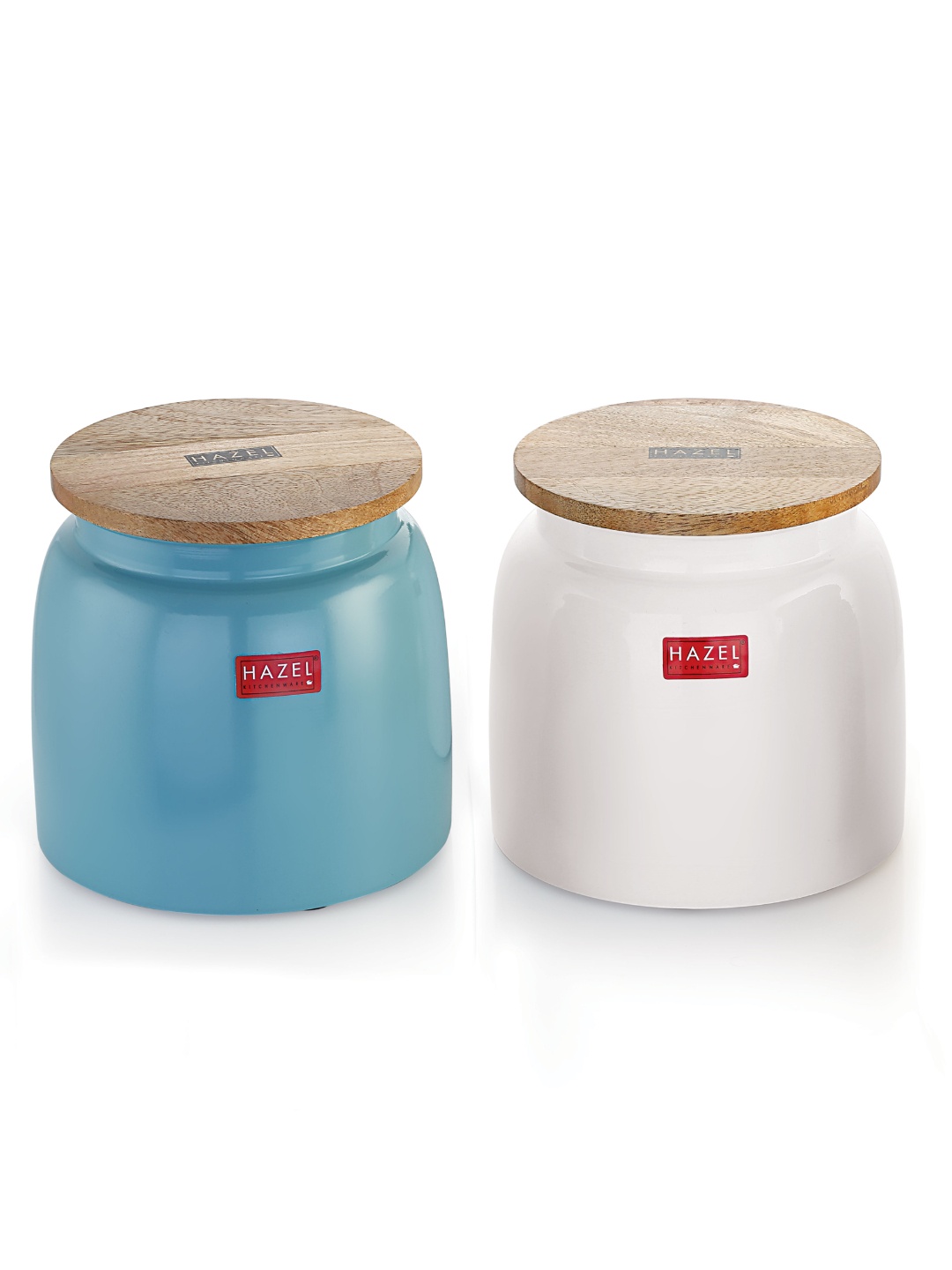 

HAZEL Assorted 2 Pieces Metal Dishwasher Safe Air Tight Food Container 2.45 L