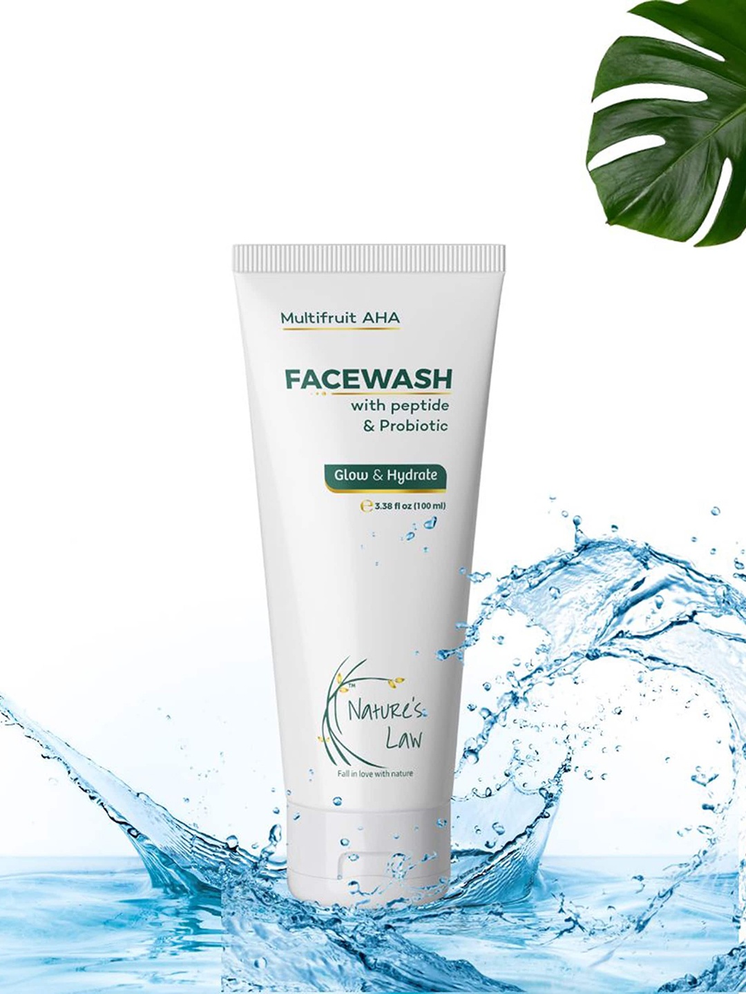 

Nature's Law Hydrate Face Wash - 100 ml, White