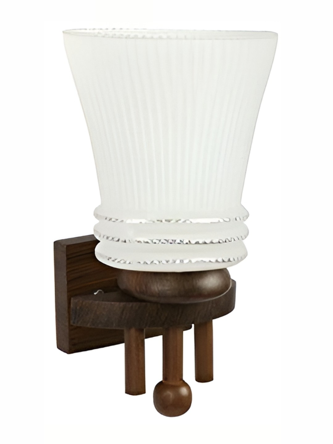

1ST TIME White Glass Rectangle Shaped Contemporary Wall Lamp