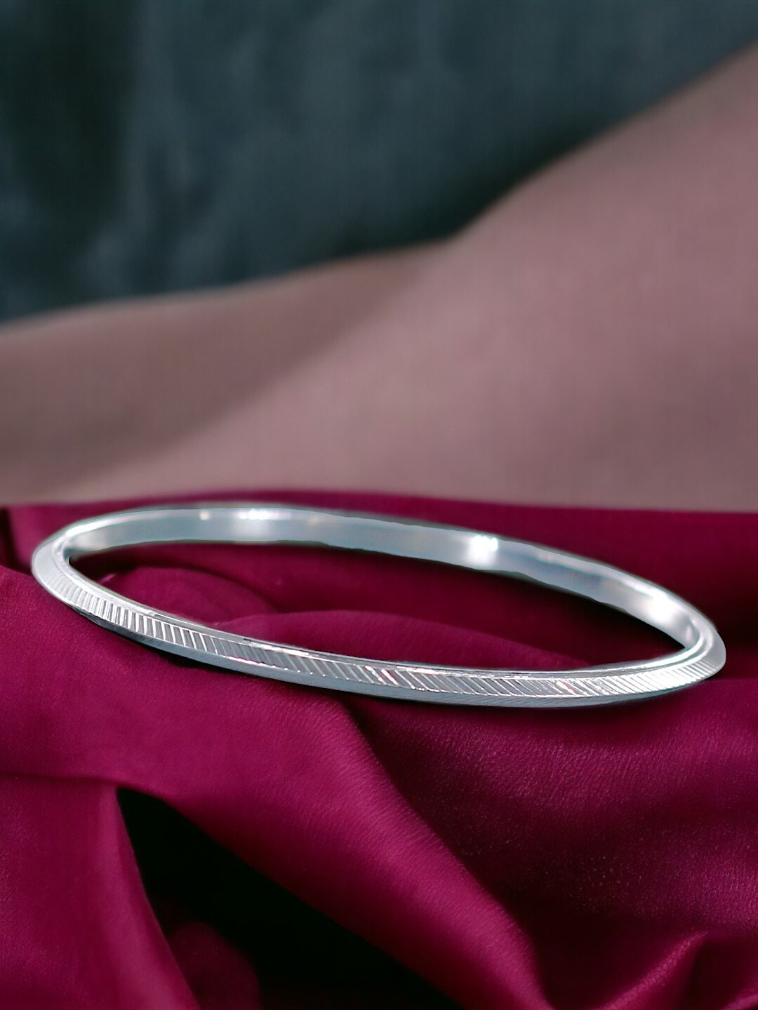 

Taraash Men 925 Sterling Silver Kada Bracelet