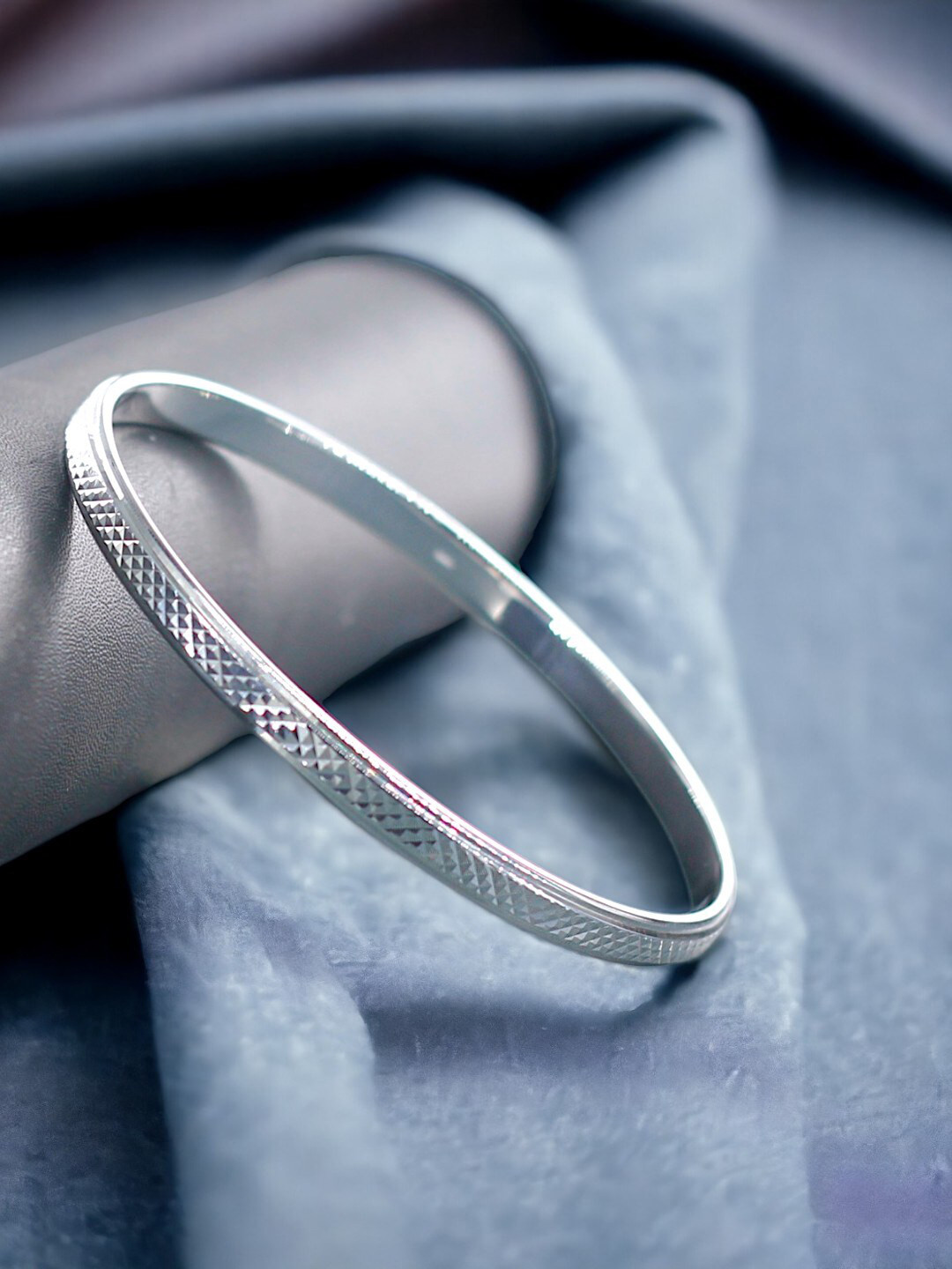 

Taraash Men 925 Sterling Silver Kada Bracelet