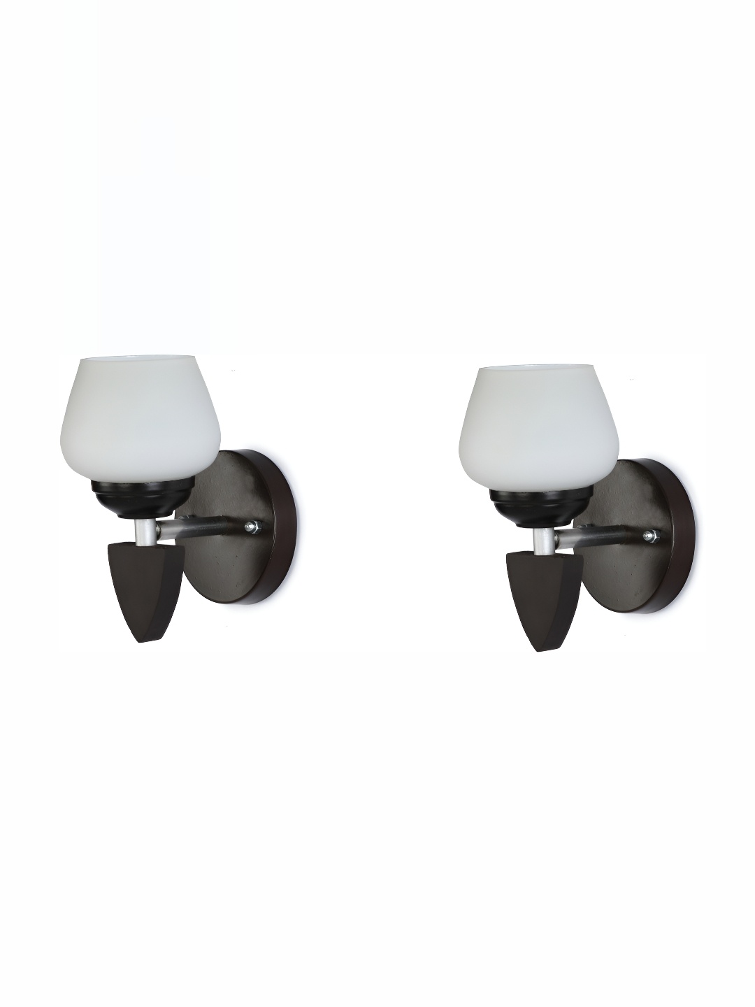 

1ST TIME White 2 Pieces Glass Traditional Wall Lamp