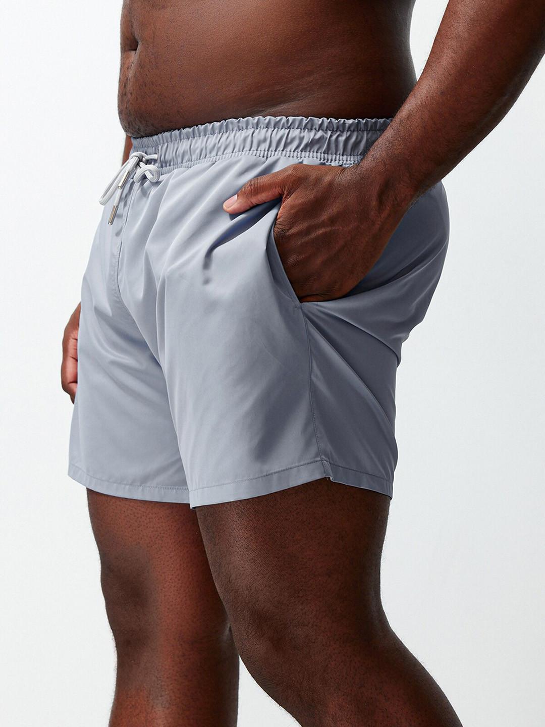 

Trendyol Men Plus Size Sports Shorts, Blue