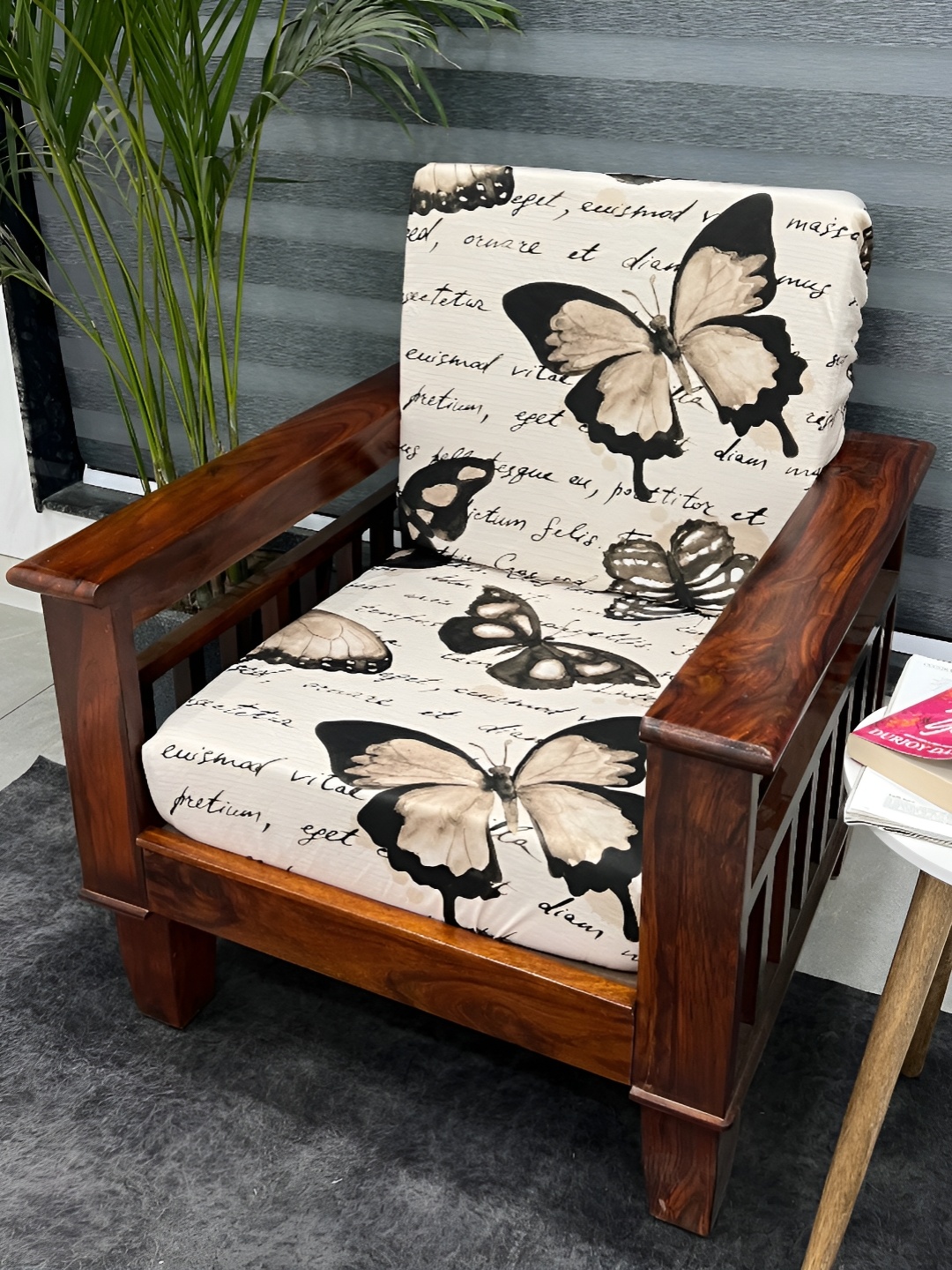 

ohello Beige Polyester Sofa Cover