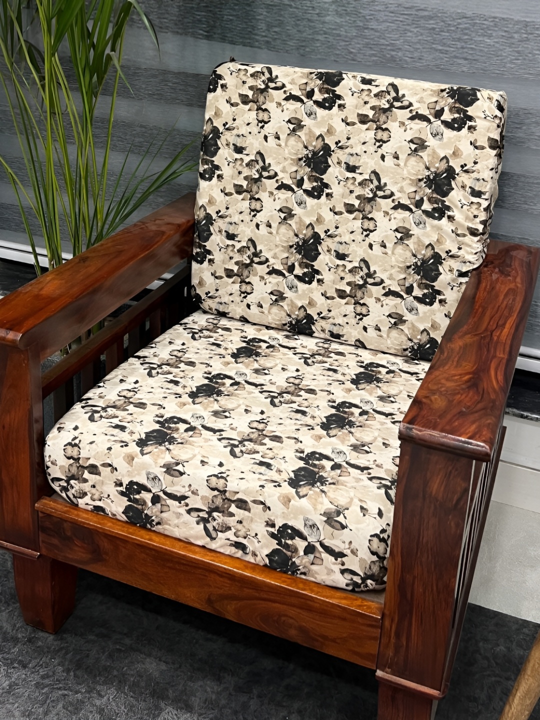 

ohello Beige & Black 10 Pieces Sofa Cover