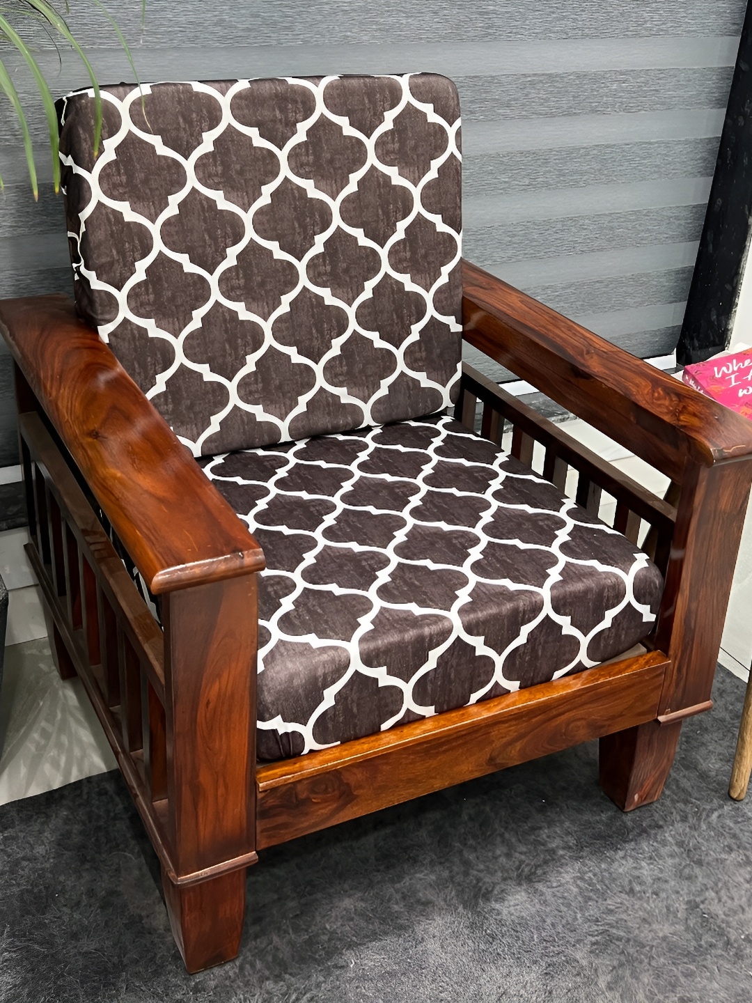 

ohello Brown Polyester Sofa Cover