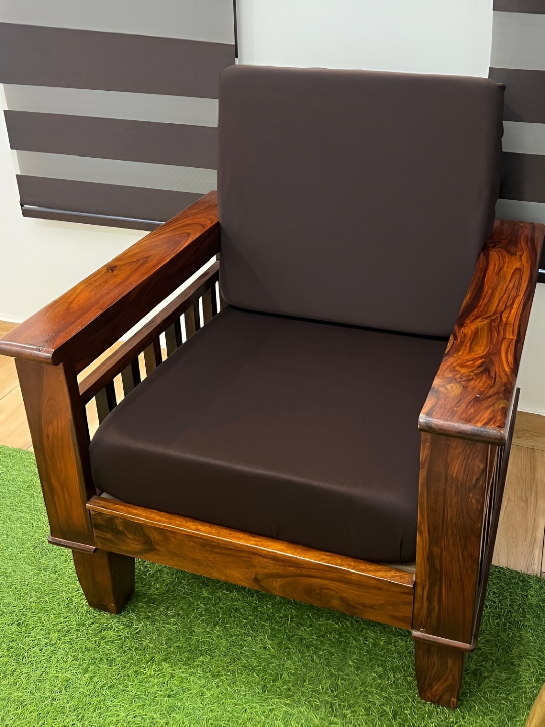 

ohello Brown Polyester Sofa Cover