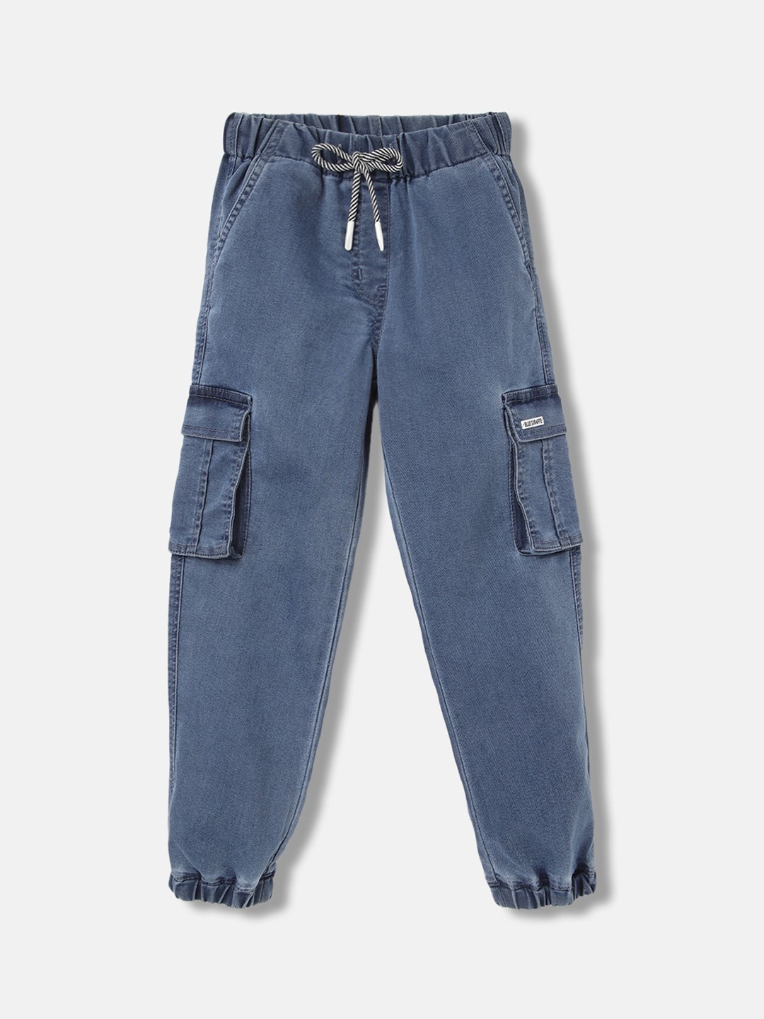 

Blue Giraffe Girls Mid Rise Relaxed Fit Stretchable Jeans