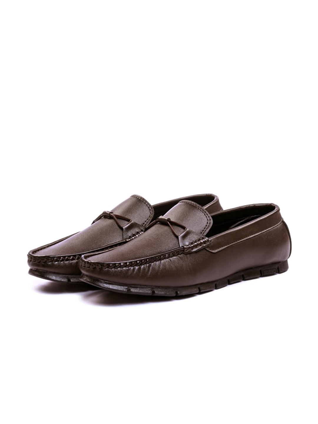 

ITALIAN ELEGANZA Men Leather Espadrilles, Brown