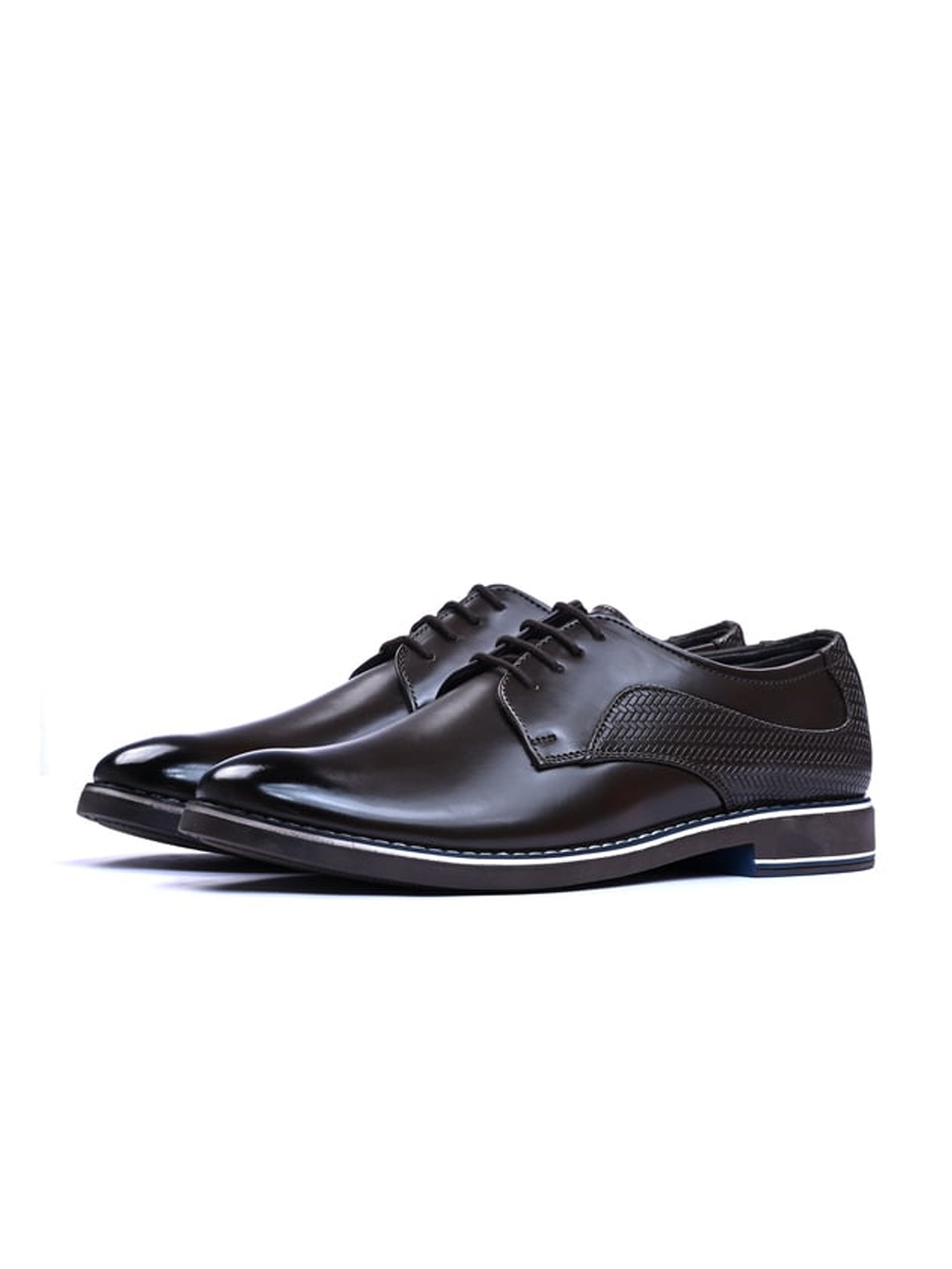 

ITALIAN ELEGANZA Men Lace-Up Oxfords Shoes, Black