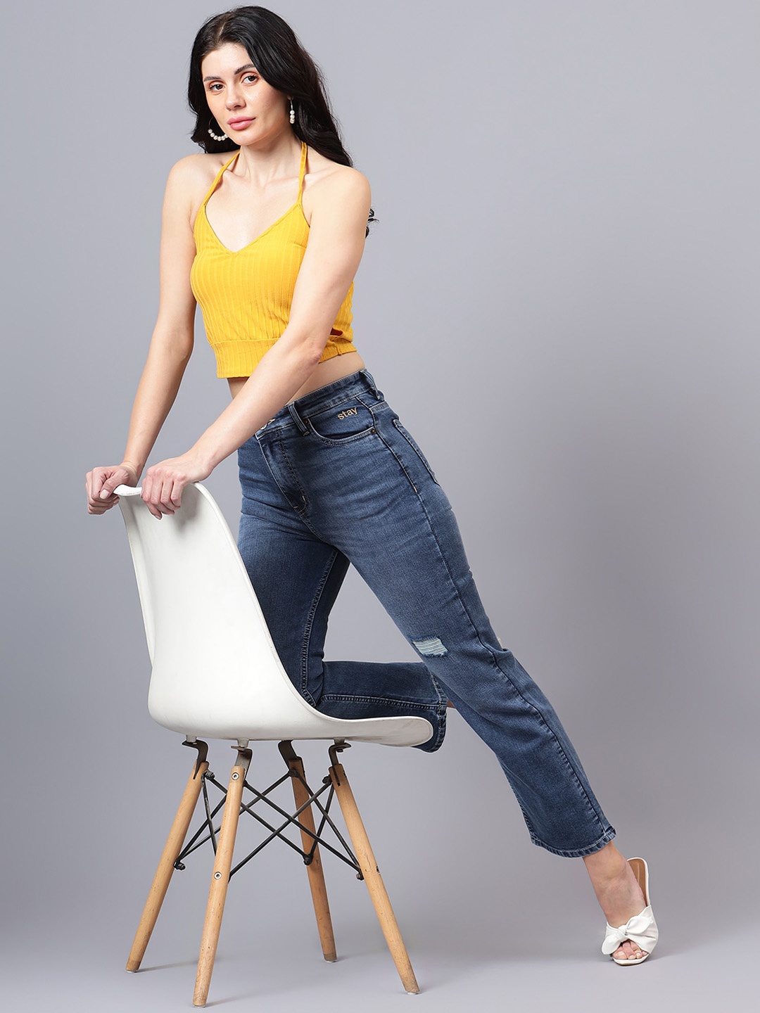 

STAYCATION Tranquil Women Regular Fit Jeans, Blue