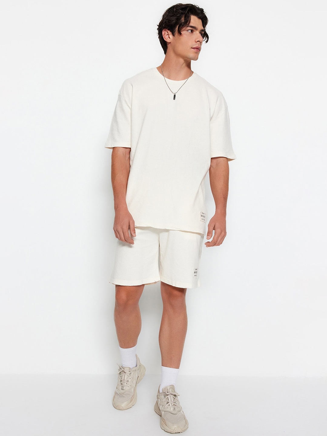 

Trendyol Pure Cotton Tracksuits, White