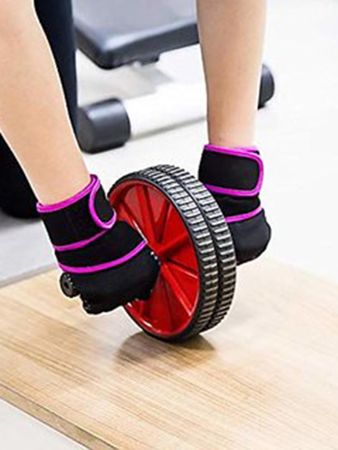ZEVORA Anti-Skid AB Wheel Roller, Red