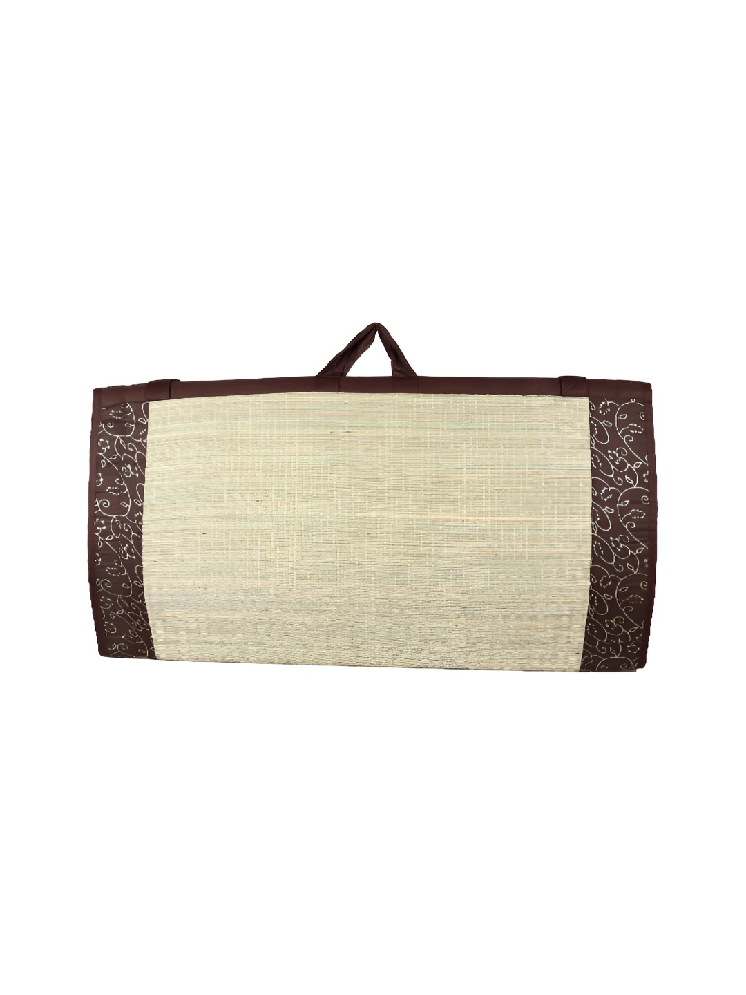 

KALA DARSHAN CRAFTS BAZAR Brown Foldable Soft Thickness Carpet