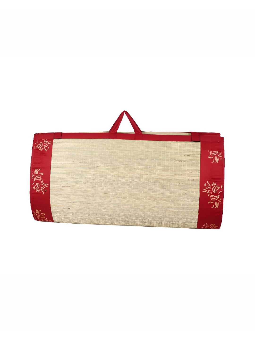 

KALA DARSHAN CRAFTS BAZAR Maroon Ethnic Motifs Printed Traditional Carpet