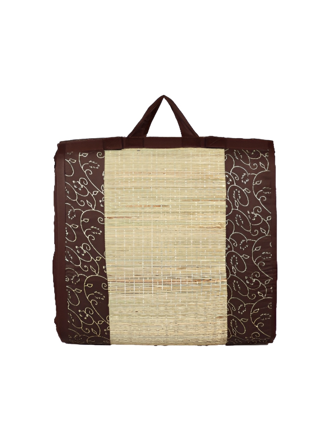 

KALA DARSHAN CRAFTS BAZAR Brown Foldable Korai Grass Carpet