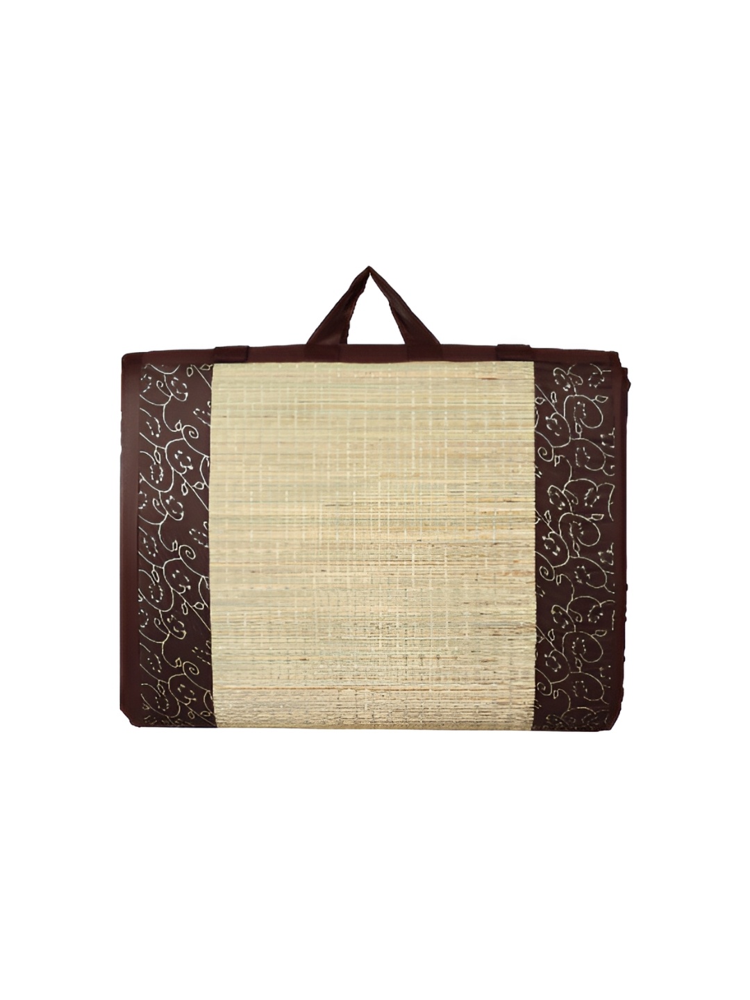 

KALA DARSHAN CRAFTS BAZAR Brown Foldable Soft Thickness Carpet