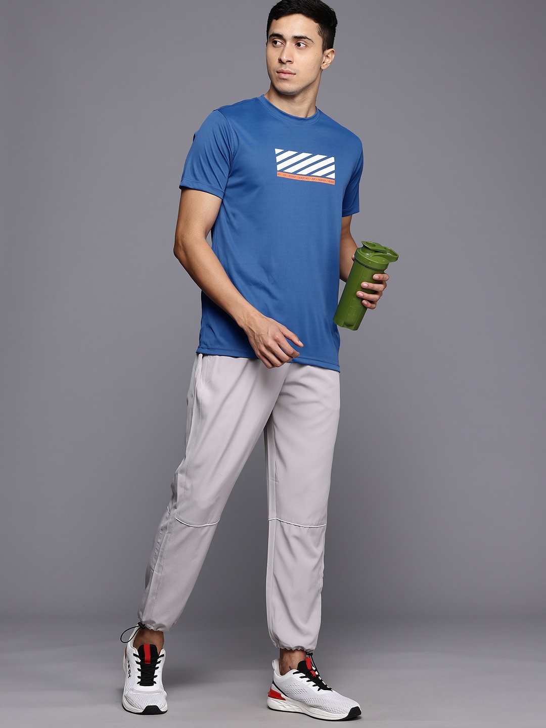 

HRX by Hrithik Roshan Rapid-Dry Running T-shirt, Navy blue