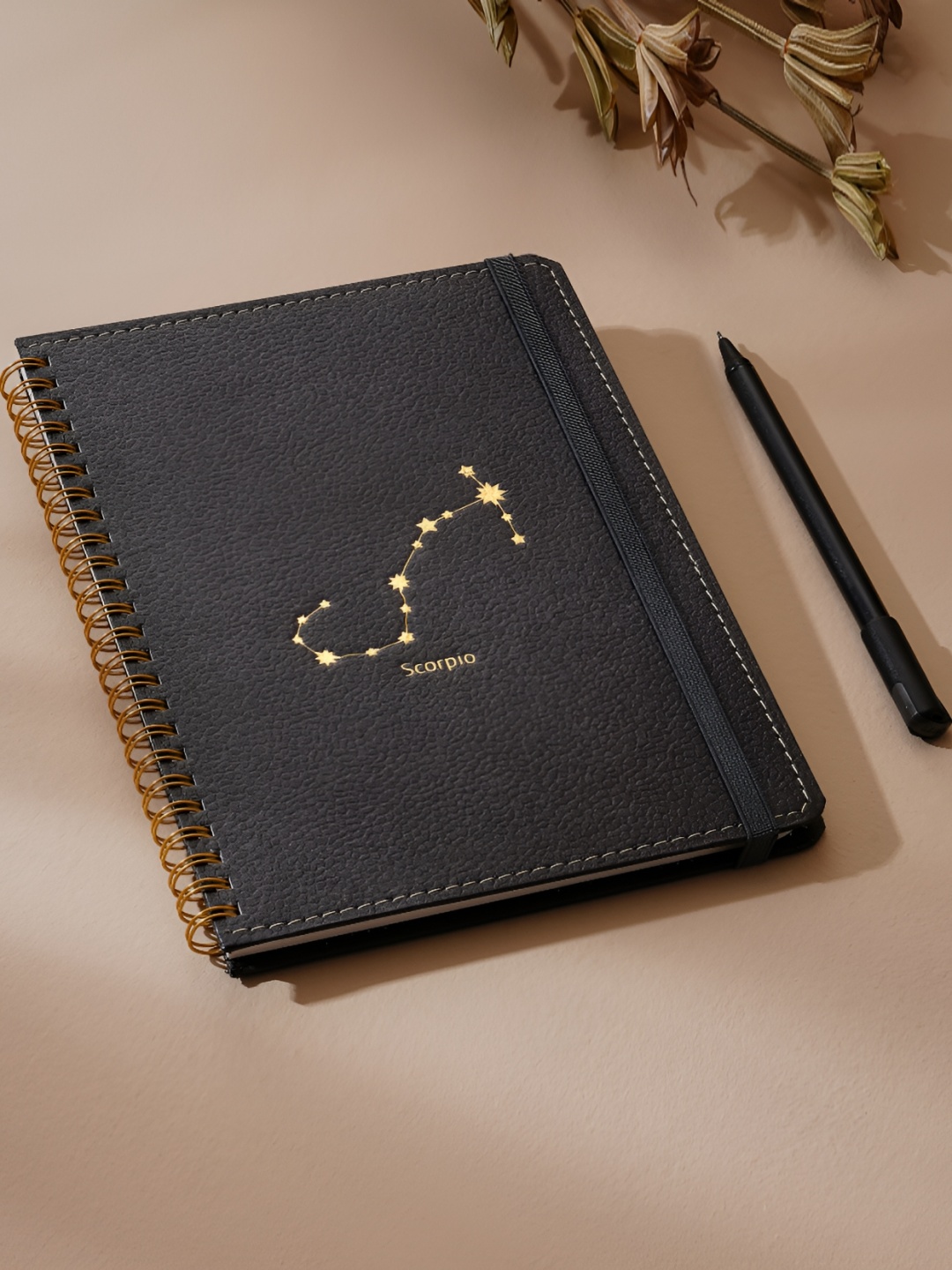 

Home Centre Corsica Zodiac Scorpio A5 Notebook, Black