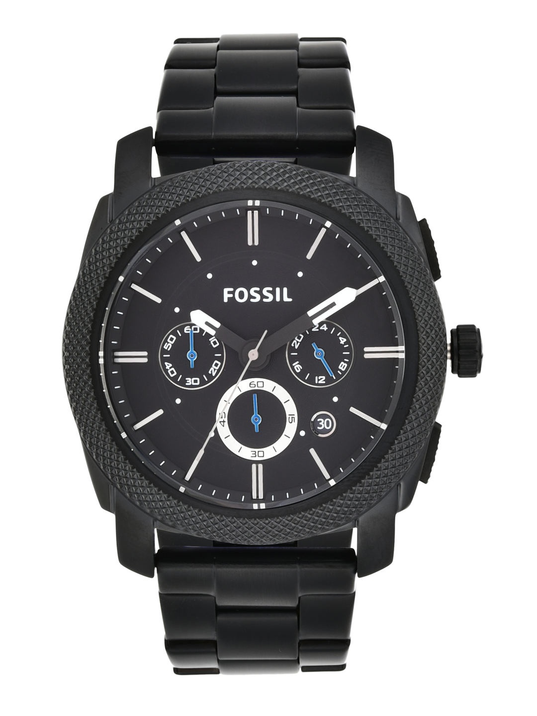 

Fossil Men Black Dial Watch FS4552I