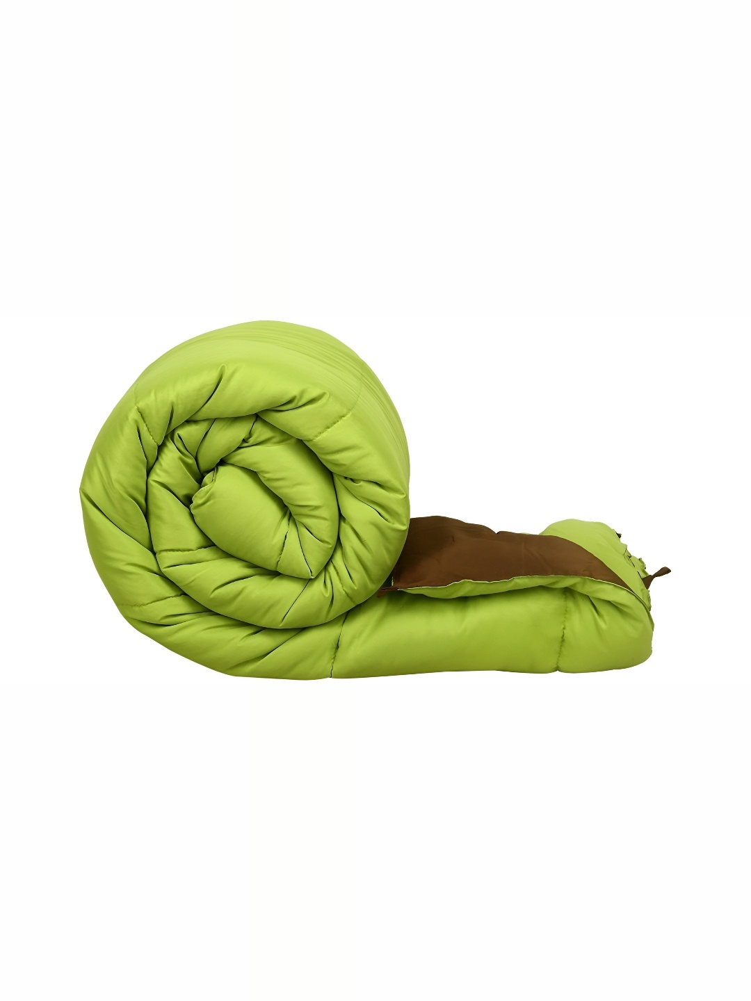 

RF RELAXFEEL Green & Brown Heavy Winter Single Bed Comforter