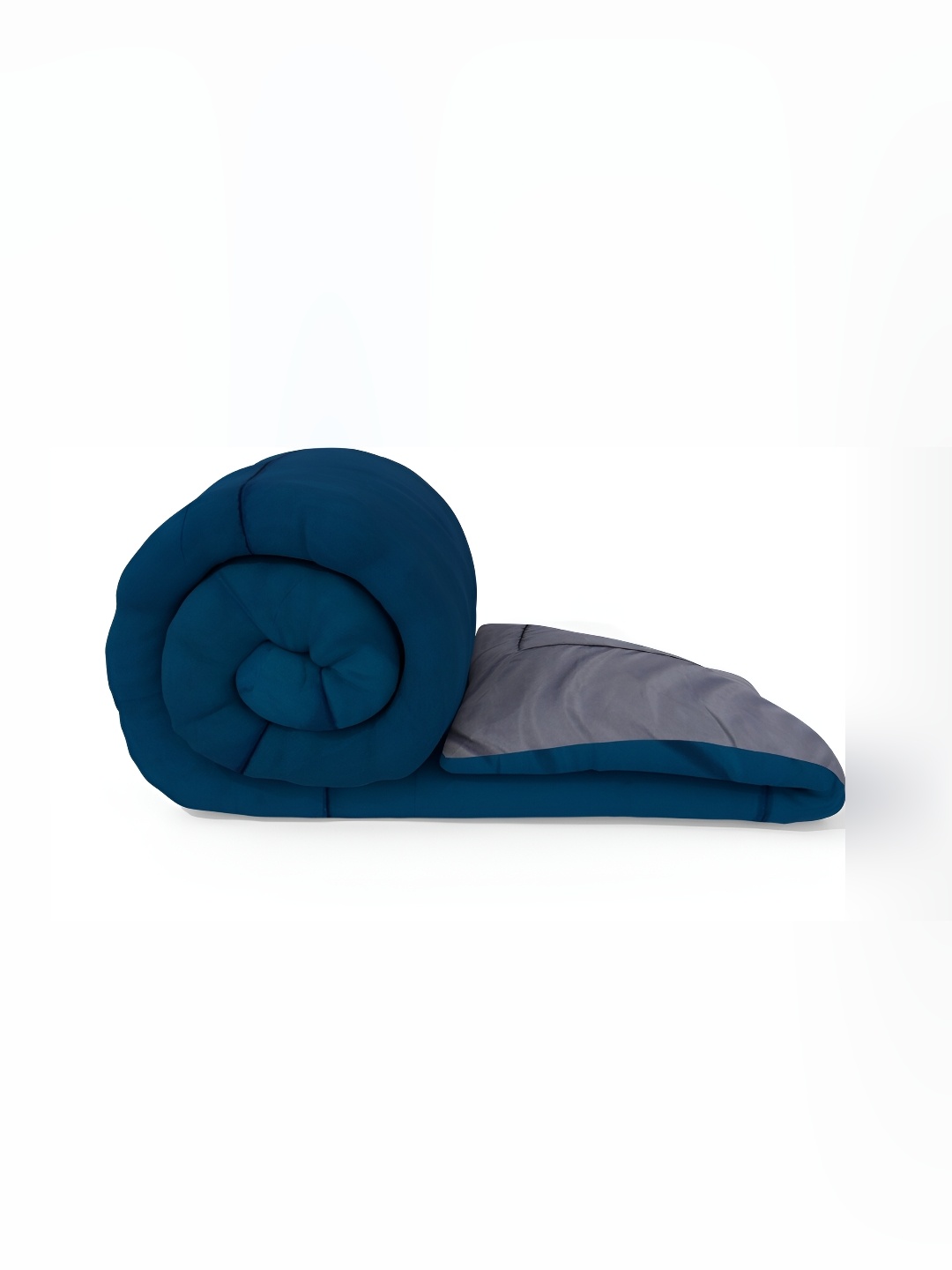 

RF RELAXFEEL Grey & Blue Heavy Winter 233 GSM Double Bed Quilt