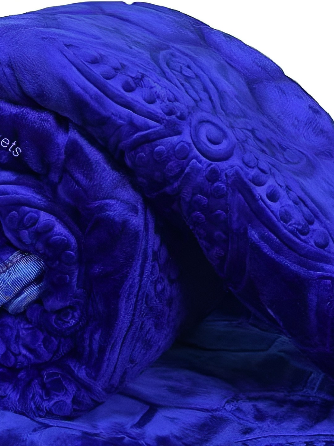 

RF RELAXFEEL Blue Heavy Winter 150 GSM Double Bed Blanket