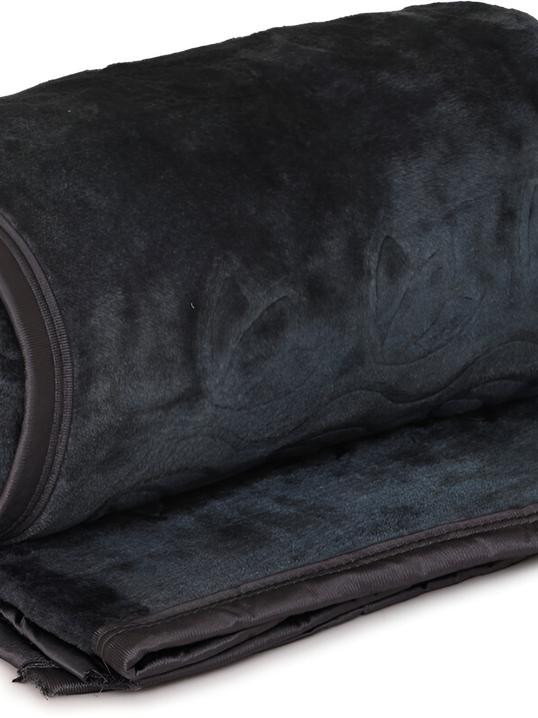 

RF RELAXFEEL Grey Ethnic Motifs Microfiber Heavy Winter 500 GSM Double Bed Blanket