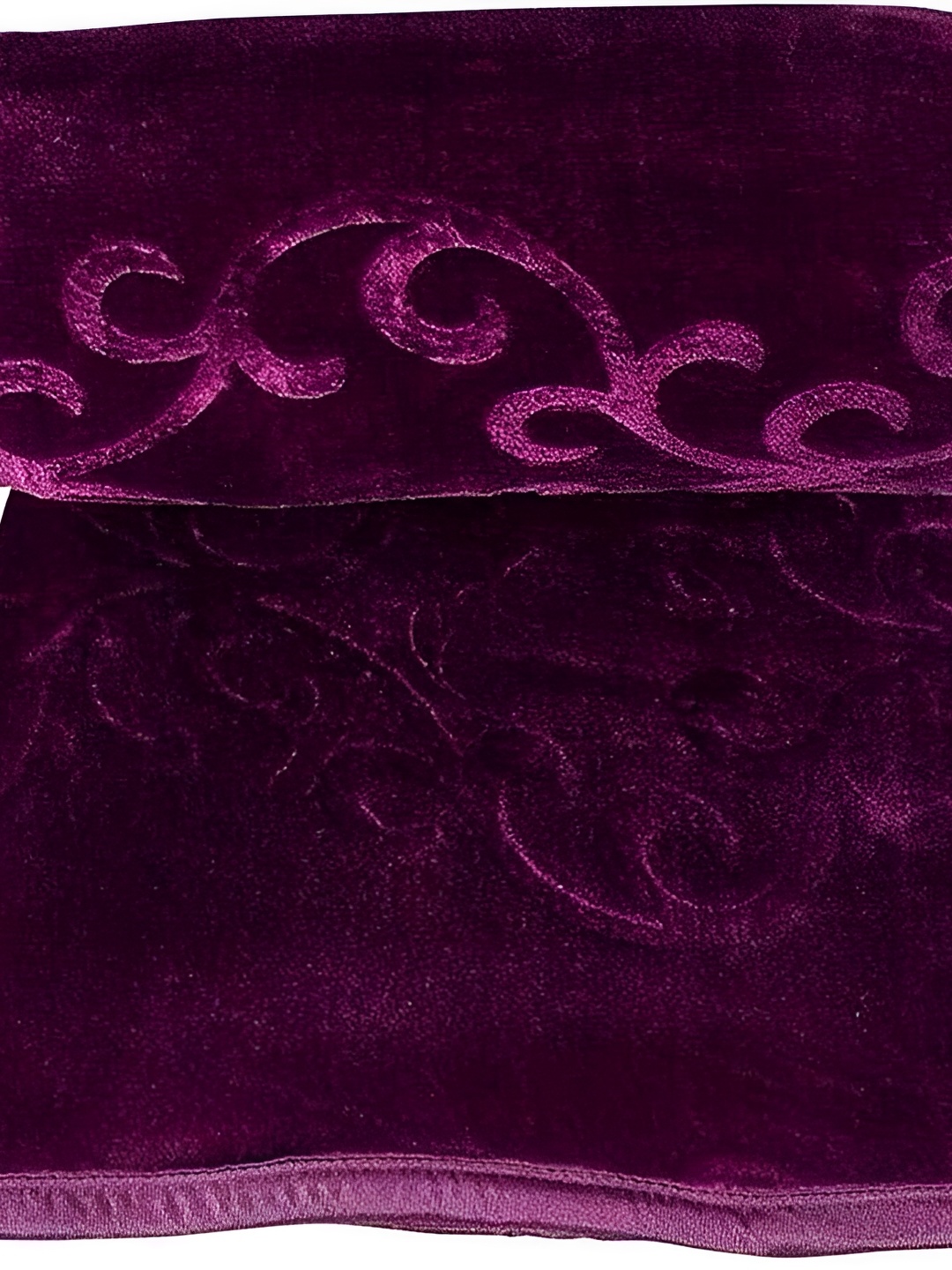 

RF RELAXFEEL Purple Floral Heavy Winter 400 GSM Single Bed Blanket
