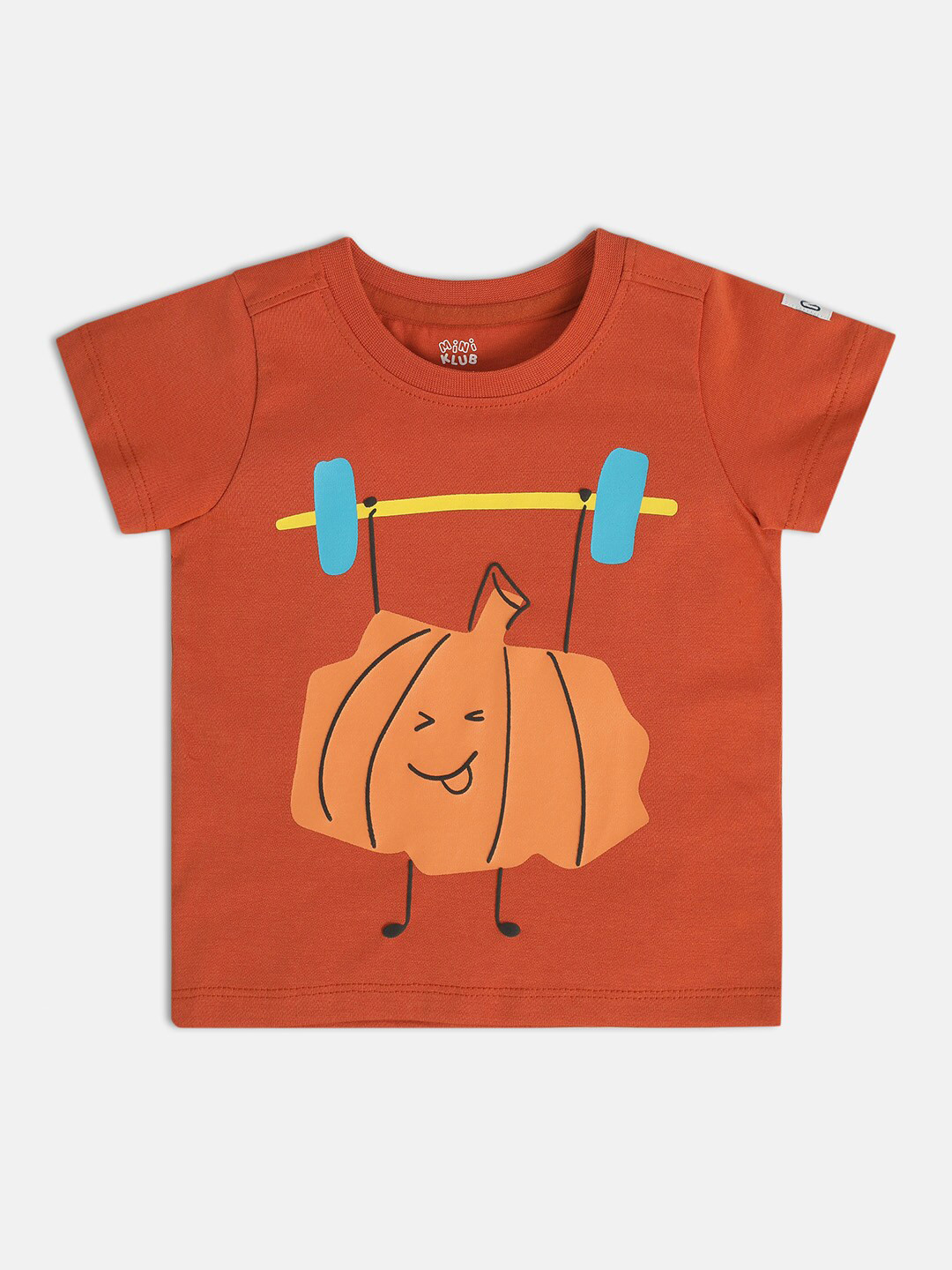 

MINI KLUB Boys Graphic Printed T-shirt, Red