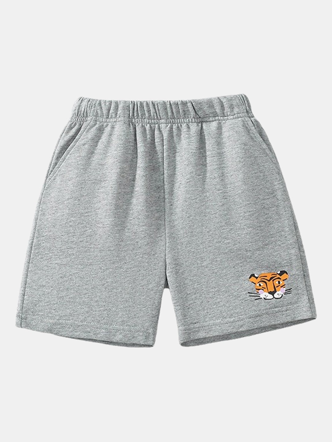 

StyleCast x Revolte Boys Grey Loose Fit Cotton Regular Shorts