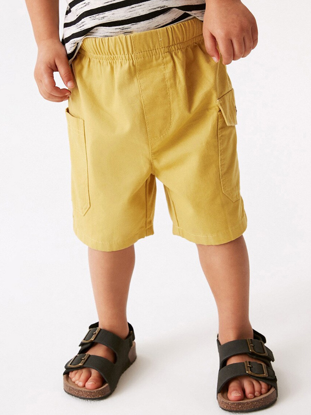 

StyleCast x Revolte Khaki Boys Cotton Cargo Shorts