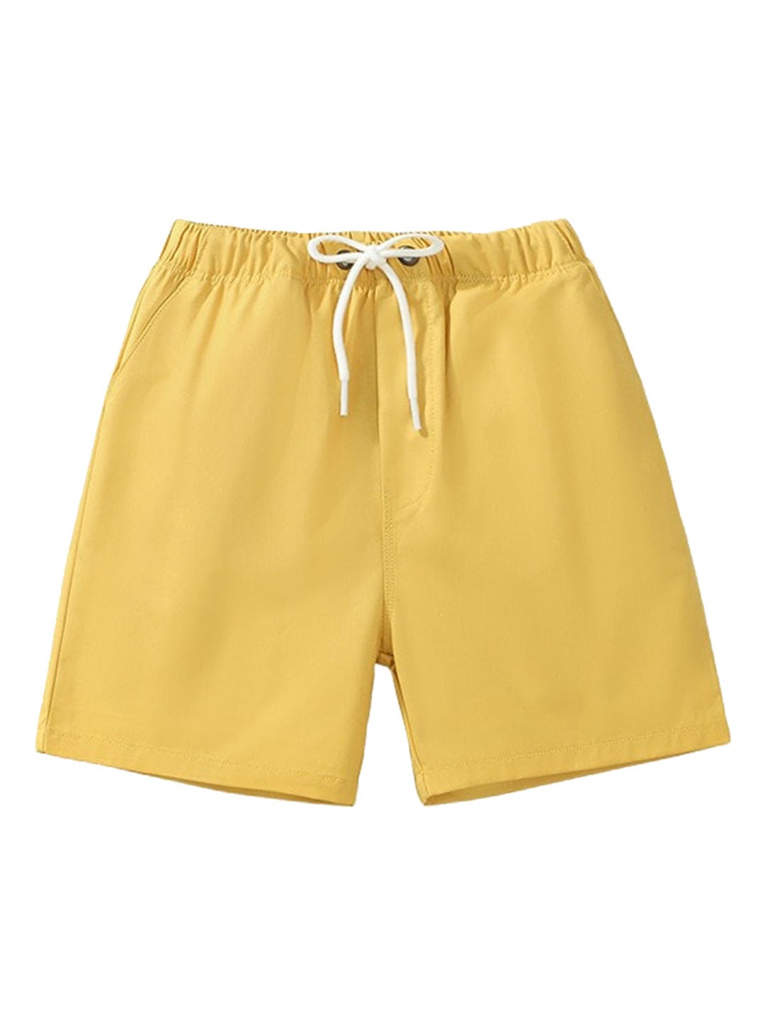 

StyleCast x Revolte Boys Yellow Loose Fit Cotton Regular Shorts