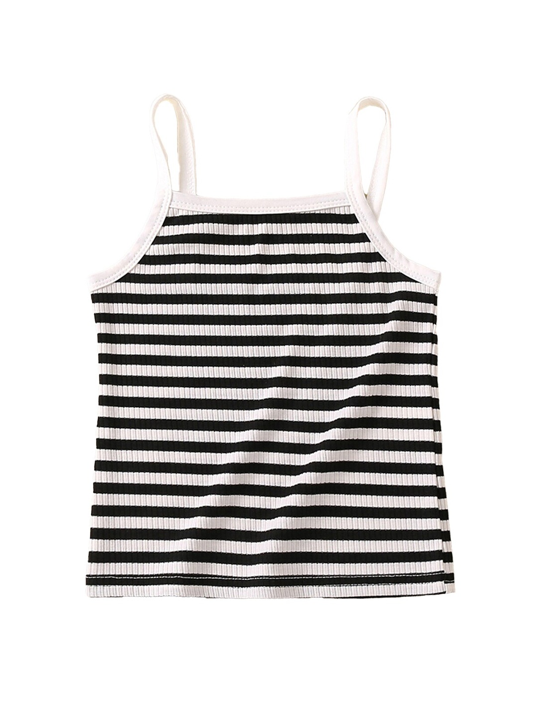 

StyleCast x Revolte Striped Cotton Top, Black