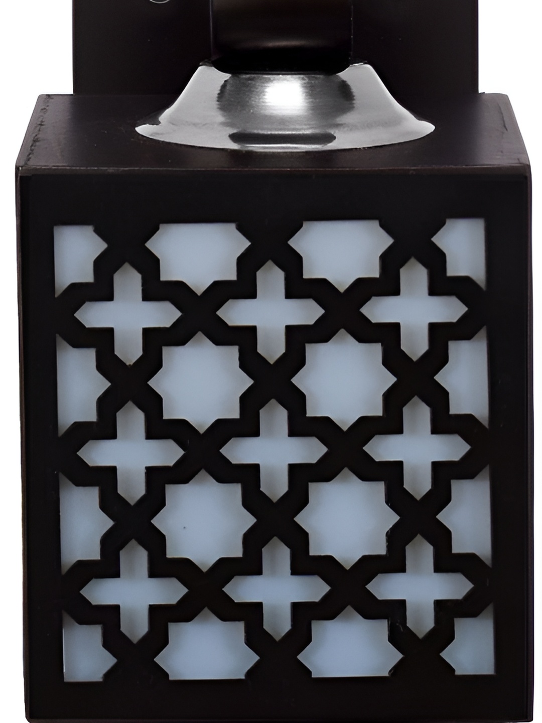 

1ST TIME White & Black Square Textured Wooden Self Assembly Contemporary Wall Lamp