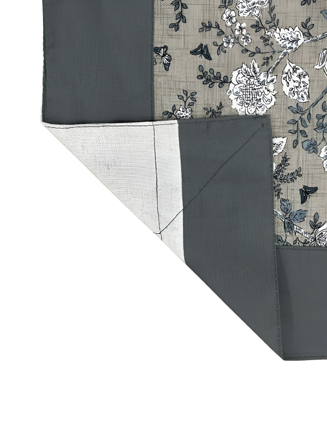 

SWAYAM Beige Floral Cotton 8-Seater Table Cover