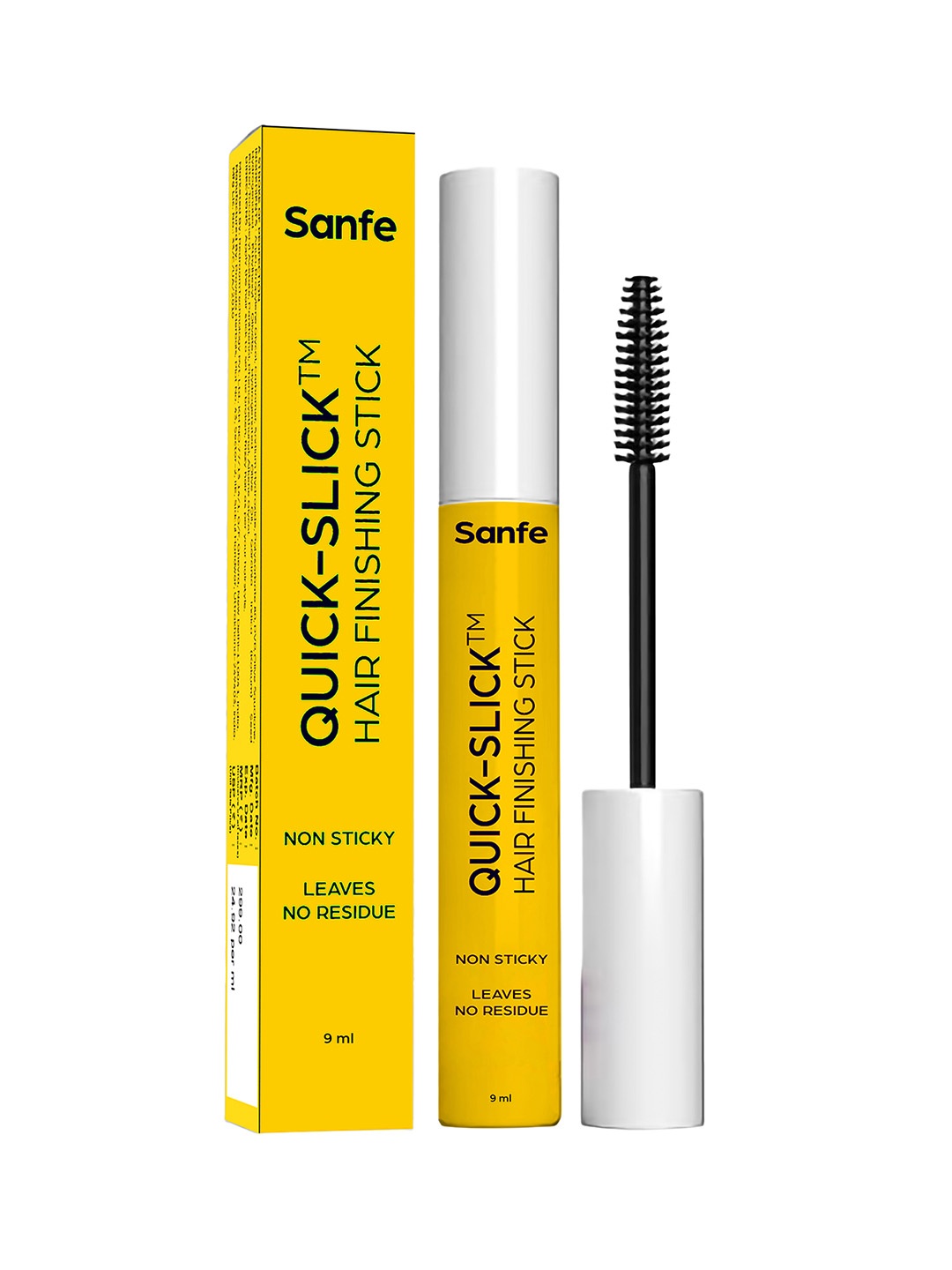 

Sanfe Quick Slick Hair Finishing Hair Finishing Stick Leaves No Residue - 12ml, Black