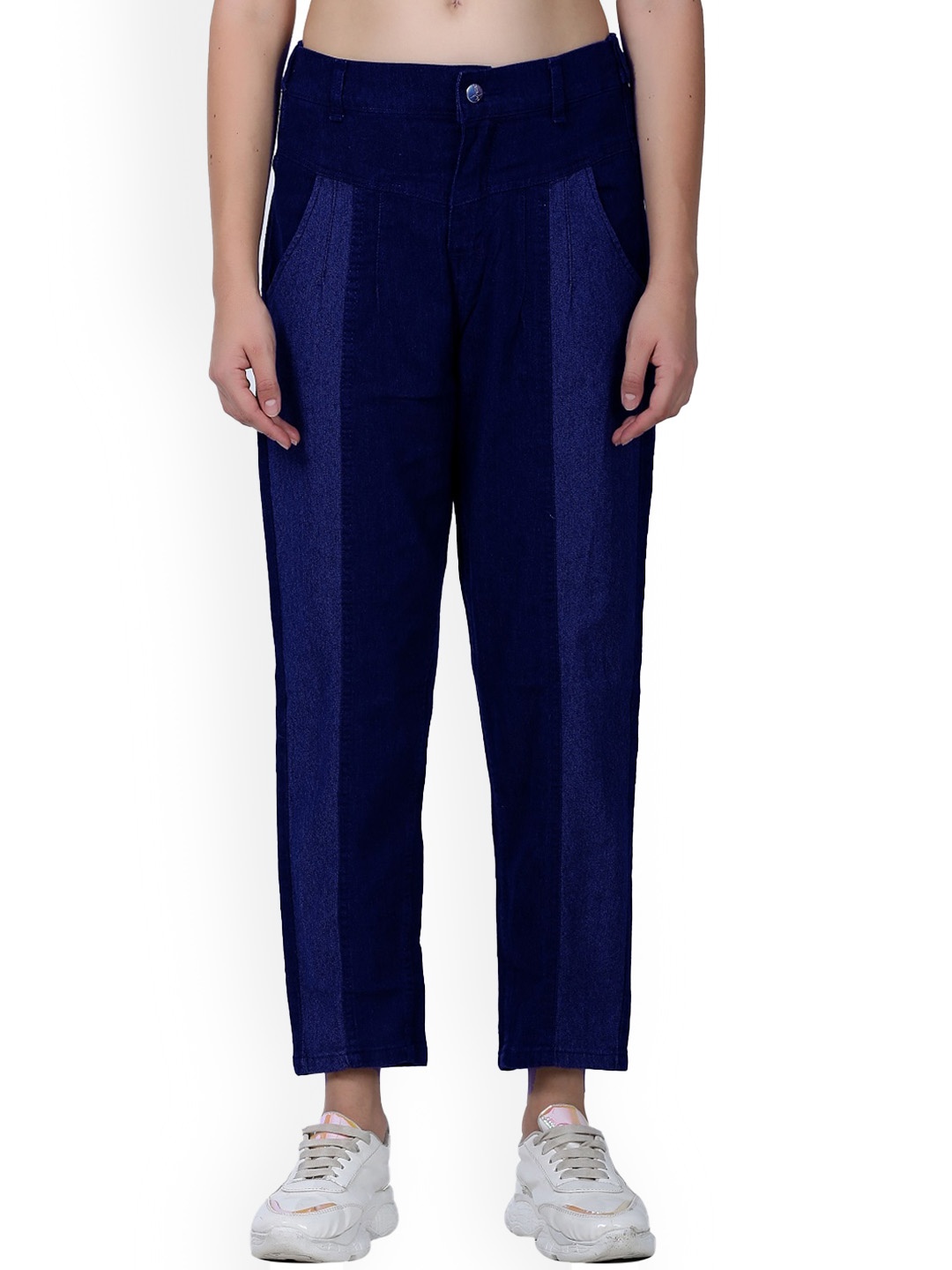 

BAESD Girls Mom Fit High-Rise Jeans, Blue
