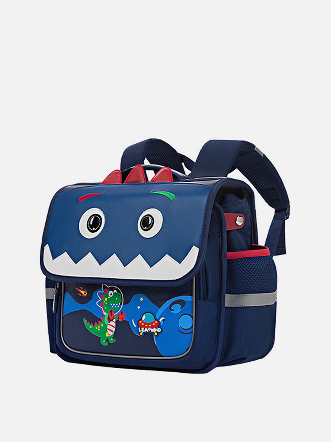 

Little Surprise Box LLP Kids Colourblocked Backpack Up to 15 inch, Blue