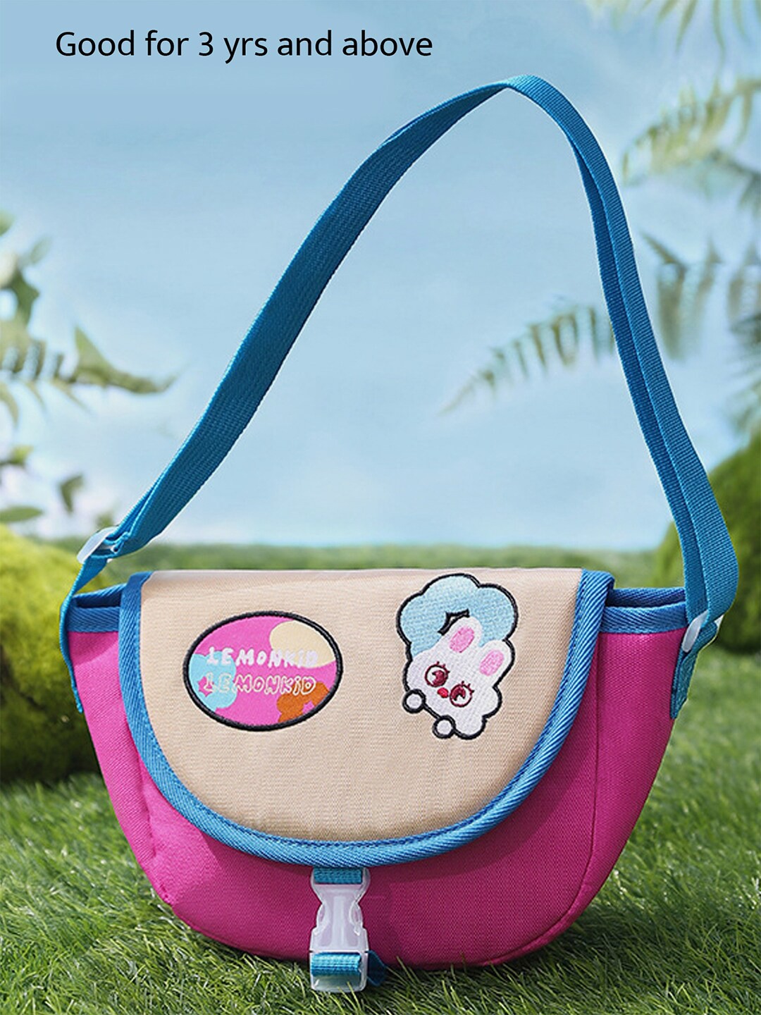 

Little Surprise Box LLP Kids Printed Sling Bag, Pink
