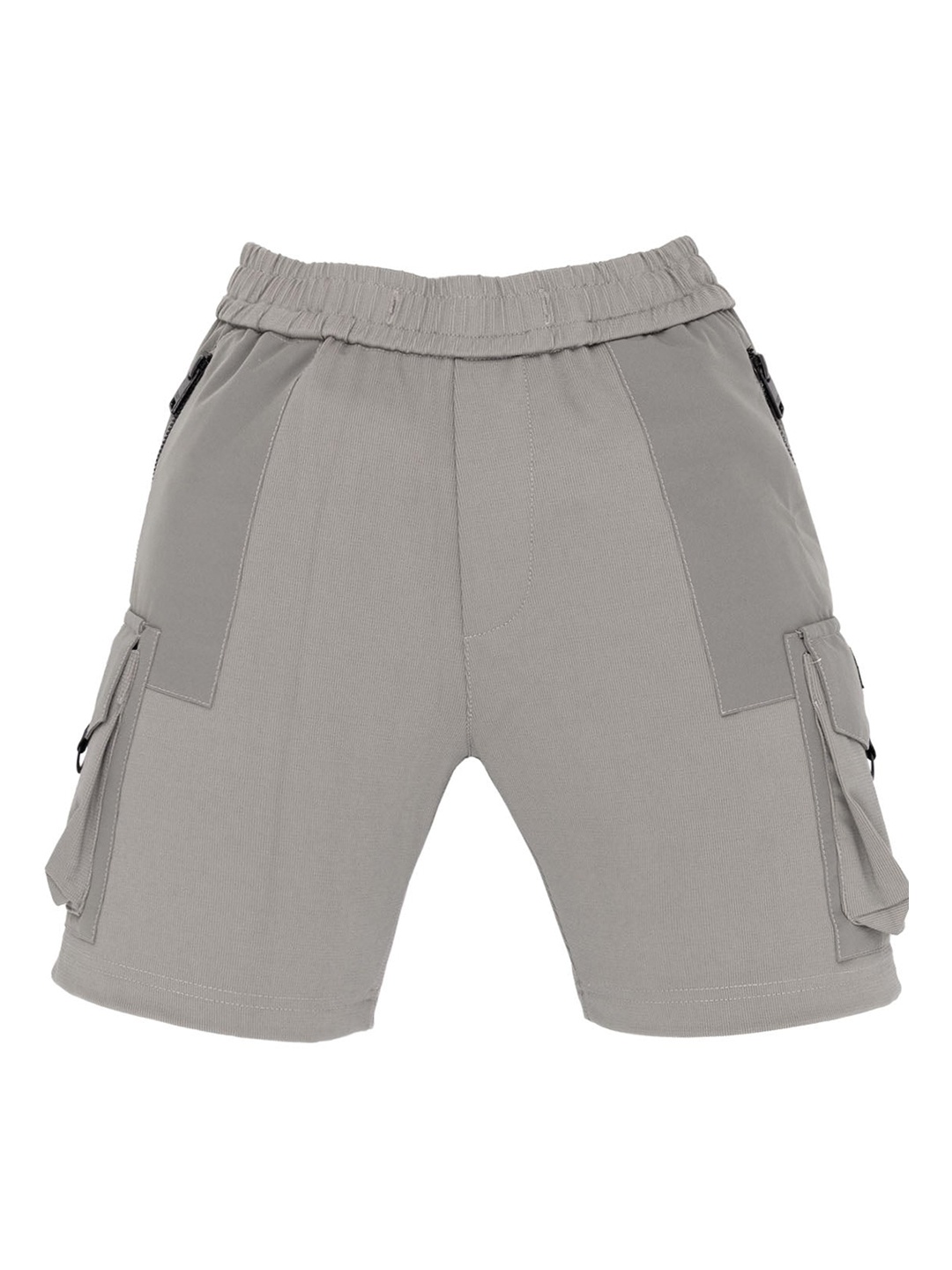 

Status Quo Boys Mid Rise Cargo Shorts, Grey