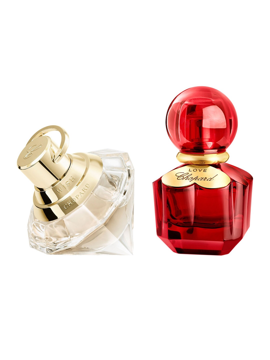 

Chopard Long Lasting Love 30ml & Brilliant Wish Eau de Parfum 30ml, Transparent