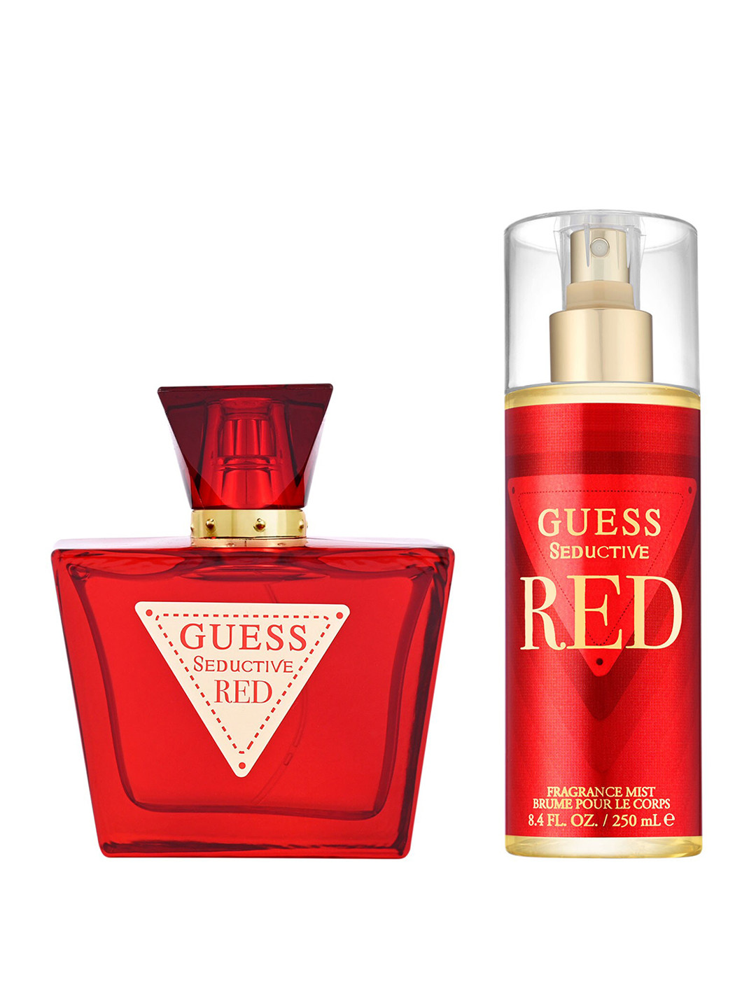 

GUESS Women Seductive Red Eau De Toilette - 30ml & Fragrance Mist - 250ml, Transparent