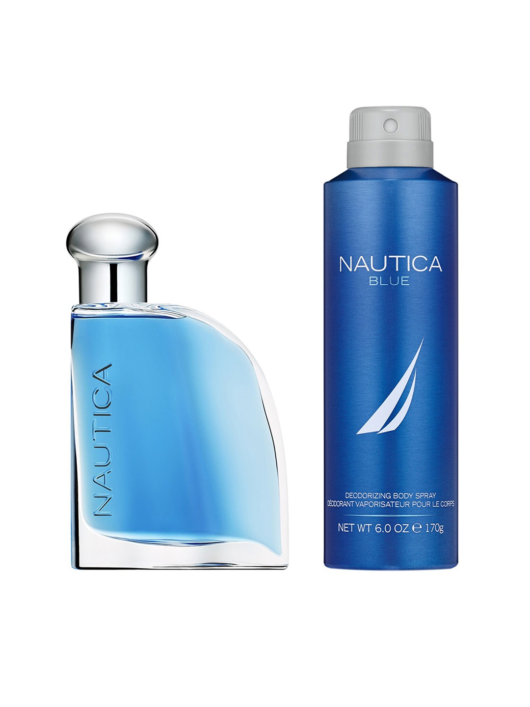 

DAVID BECKHAM Men Blue Long Lasting Eau De Toilette - 100ml & Deodorant Body Spray - 170g, Transparent