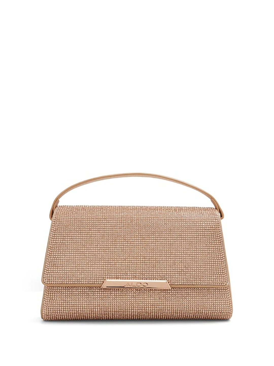 

ALDO Textured Structured Handheld Bag, Pink